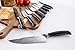 ZYLISS Control Kitchen Knife Set with Block - Professional Cutlery Knives - Premium German Steel - Chefs, Santoku, Bread, Carving, Utility, Paring, Shears and Steak Knives, 16-Piece