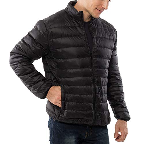 Alpine Swiss Niko Mens Down Alternative Jacket Puffer Coat Packable