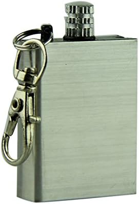 BZLine Lighters Keychain, Outdoor Camping Emergency Tools Outdoor Key Chain Match Lighter