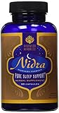100% All Natural Herbal Formulation that Provides Pure Sleep Support. Nidra Sets the Stage for a Good Night's Sleep by Relaxing and Calming the Mind and Body.