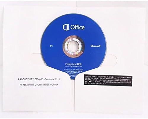 Amazon Office Professional Plus 13 日本語版 新品未開封 プロダクトキー付 64bit 並行輸入品 オフィス総合ソフト ソフトウェア