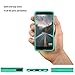 OnePlus 5 Case, Orzly Fusion Bumper Case for ONE PLUS FIVE Model SmartPhone (Original 2017 Version) Protective Hard Back Cover Shell with GREEN Impact Absorbing Rubber Rim & Clear Back Panel