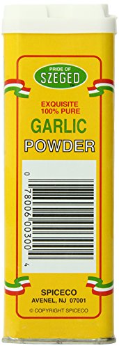 Szeged Garlic Powder in, 5-Ounce Tins (Pack of 6)