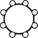 Allstar Performance ALL72074 Drive Flange Gasket