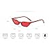 mincl/Sexy Women Small Frame Chic Vintage Designer Lady Cat Sunglasses (leopard-brown)