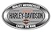 Harley-Davidson Enjoy Ride Oval Embossed Tin Sign, 18 x 10.5 inches 2011591