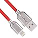 Lightning Cable, Sheepam 2Pack 6FT iPhone Charger Cable Data Sync and Fast Charging Cord Compatible with iPhone X/8/7/7 Plus/6s/6s Plus/6/6 Plus/5/5S/5C/SE/iPad and iPod -Red