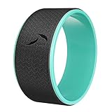 JBM Yoga Wheel for Stretching and Improving Backbends, Bridge Pose, Dharma Yoga Wheel Pose ( 12'' x 5'' ) , Relax Yoga Poses, Relieves Stress, Stretch and Open the Chest, Shoulders, Hips and Spine