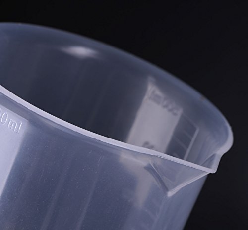 image for Shapenty 5 Sizes 50ml / 100ml /250ml /500ml /1000ml Capacity Clear Pla