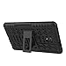 Tab A 8.0 T380 Case DWaybox Rugged Heavy Duty Armor Hard Back Case Cover with Kickstand for Samsung Galaxy Tab A 8.0 2017 SM-T380/T385 / Samsung Tab A2 S 2017 (Black)