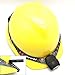 FISHNU USB Rechargeable Ball Cap Light Clip on,100 Lumens Compact Mini Hard Hat Spotlight,0.91 oz Lightweight Headlights,Head Strap Included (2 Pack)