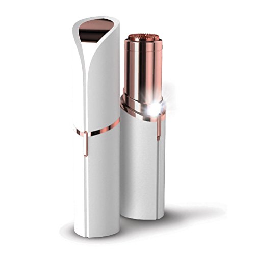 Forever Gone Flawless Painless Hair Removing Handheld Device with LED Light, White