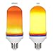 :Loveishere LED Flame Effect Fire Light Bulbs- 2 Modes E26 LED Flame Effect Fire Light Bulbs Flickering Fire Atmosphere Decorative Lamps for Hotel/Bars/ Home Decoration/Restaurants