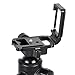 Vertical L-Plate, Quick Release Universal Aluminium Alloy Vertical L-Plate Bracket Hand Grip For Nikon D750 Camera