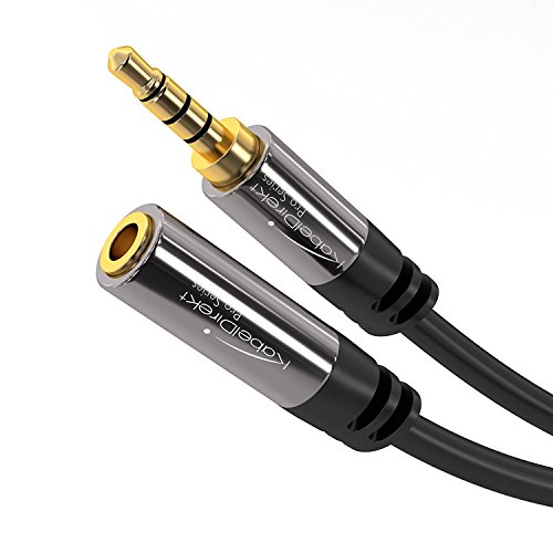 Kabeldirekt (15 feet) headset extension cable ( 3.5mm m…