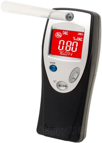 Portable Handheld Breathalyzer Digital Breath Tester Alcohol Detector