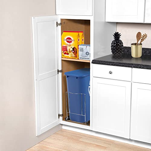 Richards Homewares, Pull Out Trash Can Under Cabinet, Heavy ...