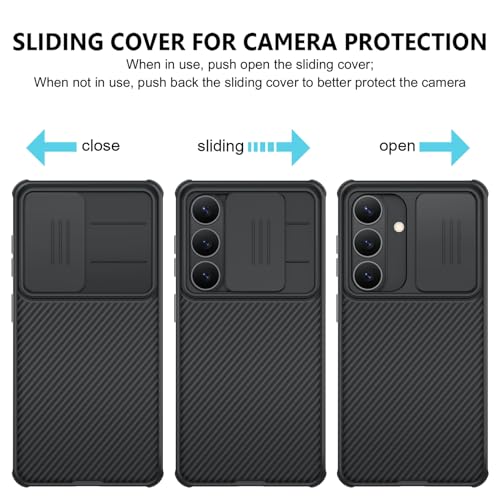 AROYI Case Compatible with Samsung s26 5G, Slide Camera Cover Case for Samsung Galaxy s26 5G - Black