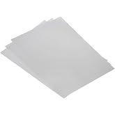 PATIKIL 9.7" 12.9" Polarized Film Sheets, 3 Pack Adhesive Polarizer Linear Polarizing Filter for Screen, Photography, Lighting, 266mmx200mm, 90 Degree