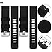 Vetoo Watch Band, Quick Release Silicone Watch Bands, Choose Color and Width 18mm, 20mm, 22mm, Rubber Replacement Band for Traditional & Smart Watch