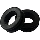 1/2-Inch Hole Rubber Grommet, Pack of 20pcs,1/2'' Grommet(1/2 Inch,20 PCS)