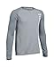Under Armour Boys' UA Waffle Crew Youth X-Large Overcast Gray