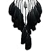 Urdeoms Black Dream Catchers for Bedroom Adults Boys Dream Catcher Wall Decor for Girls Crystals Boho Wall Hanging Decor Teens Room Decoration Festival Gifts Ideas(NO.16)