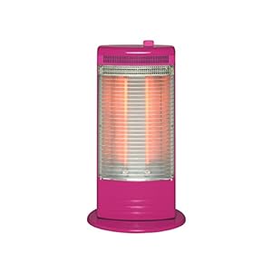 TOYOTOMI(トヨトミ) 赤外線ヒーター 【ツインヒーター&ワイド反射板】 日本製 ピンク EH-Q100E(P)