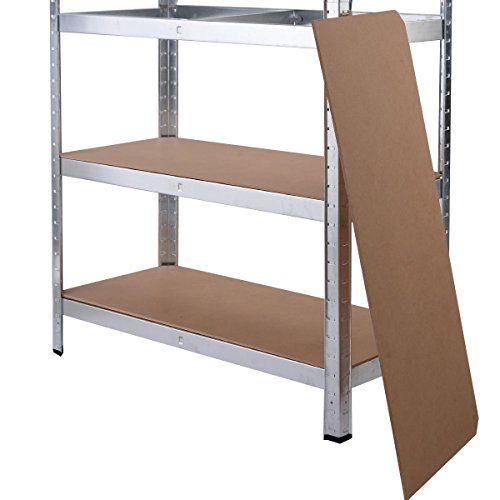 Giantex Heavy Duty Steel Storage Rack 5 Level Adjustable Shelves Garage