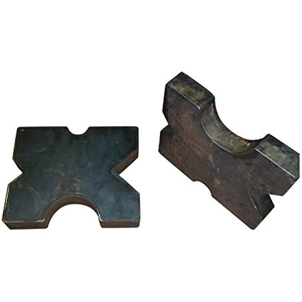 A Pair 30 Ton Hydraulic Shop Press Bed Arbor Plates CNC, Metalworking