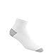 WigWam Diabetic Sport Quarter Socks, White, Xl