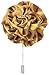 Stacy Adams Men's Flower Lapel Pin, Gold, One Size