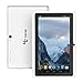 YUNTAB 7 inch Tablet, 1GB RAM 8GB ROM, Google Android OS, Allwinner A33 1.5GHz Quad core CPU, 1024600 Touch Screen with WiFi and Dual Camera.(White)