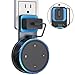 OUYUI Wall Mount Hanger Holder for Dot 2nd Generation Without Messy Wires, Short Charging Cable Included (Black)