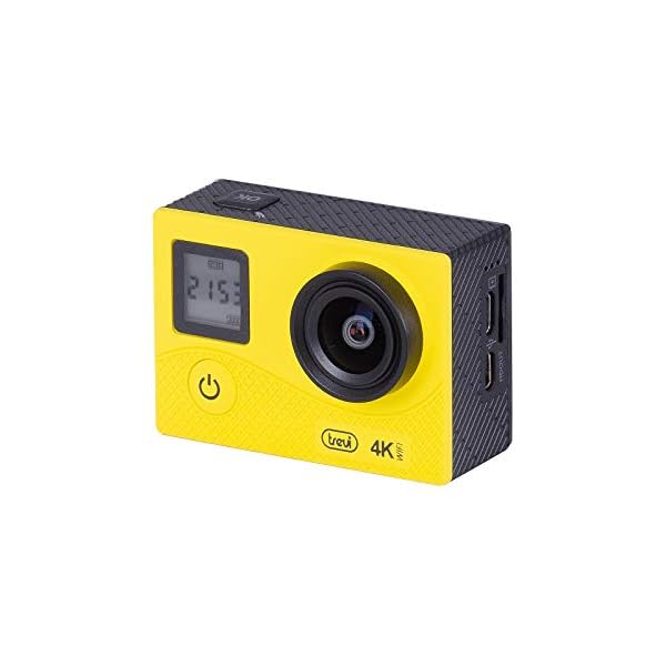 Trevi GO 2500 4K Videokamera Go Sport Action HD WiFi, Dual Display, 30M Unterwasserhülle, USB, Mini-HDMI, Micro-SD… – Bild 3
