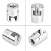 Yosoo Paintless Dent Repair Tool M10 Puller Head for Slide Hammer - Universal Car Body Dent Pulling Adapter Kit with Pulling Tab and Threaded Connector