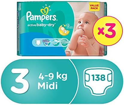 pampers 3 active baby dry