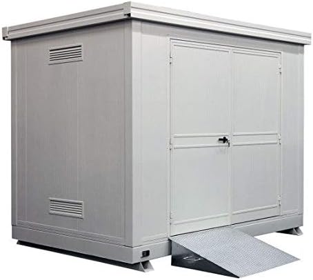 Disset Odiseo FG7100 Outdoor & Soteric Tanks, Long Side, Galvanized, 3150 mm x 2350 mm x 2350 mm, 1000 Litres Volume