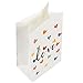BLUE PANDA 36 Pack Rainbow Heart Valentine Party Favor Bags - Goodie Bags for Treats and Candy, Perfect for Valentine's Day Classroom Parties, Kids, Coworkers