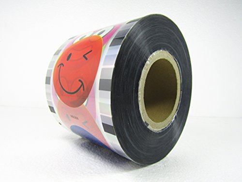 thumbnail image 2 of Cup Sealer Film Roll For 90-105mm Cups - Plastic Sealing Film For Bubble Tea & Drink Shops (3000 Sheets) 2 of 12