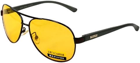 Hydronalium Arm Aviator Polarized Night Vision Sunglasses