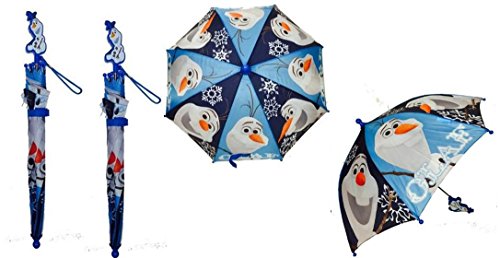 Disney Frozen Olaf Toddler Umbrella with 3d Handle X 2 Umbrellas