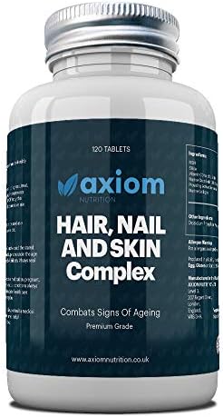 Marine Collagen - Hair, Nail and Skin Complex, 120 Tablets by Axiom Nutrition