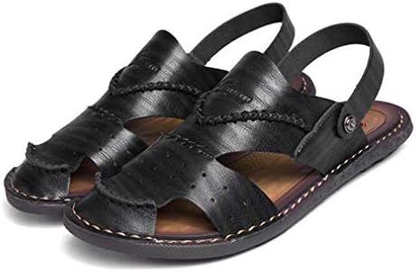 オフィスサンダル ペット用品 メンズ かっこいい 通気性抜群 かかと付き 滑り止め 散歩 ビーチ 海水浴 父の日 プレゼント 通気性抜群 レザーサンダル 歩きやすい フォーマル つま先保護 耐衝撃 コンフォート かっこいい 蒸れない アウトドアサンダル B07vhld36k 新作