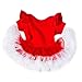 Wensltd Chirstmas Clothes Dress for 18 Inch American Girl Doll Accessory Girl Toy (Red)