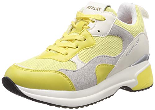 replay yellow sneakers