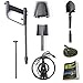 Ultimate Metal Detector For Adults - Waterproof Pro Detectors With Pinpointer For Kids - High Accuracy Professional Handheld Relic Hunter With Arm Support & Folding Shovel - Perfect Present