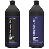 Matrix Total Results Brass Off Color Obsessed Shampoo & Conditioner, 2Count