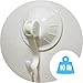 2 x Bath Toy Organizer + 6 Ultra Strong Suction Cups + Bonus Numbers & Shapes Bath Toys - The Perfect Bath Toy Holder Set For Kids, Toddlers & Adults - Bath Storage For Mold Free Toys