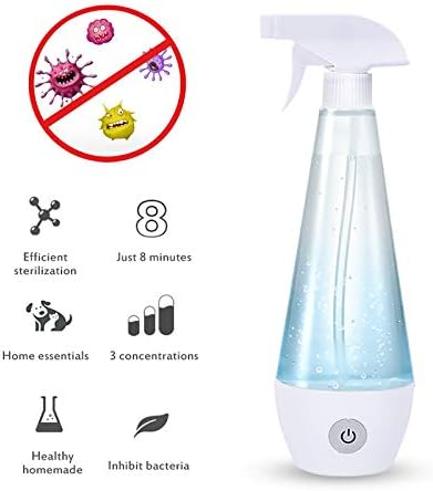 Youlaify Sodium Hypochlorite Generator for Usb Home-made 84 Disinfectant Manufacturing Machine for Home Office Hotel School